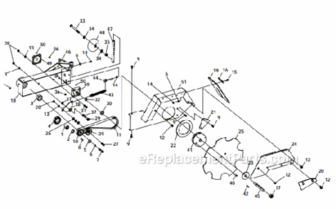 Part Location Diagram of 18060 Little Wonder Blade Washer